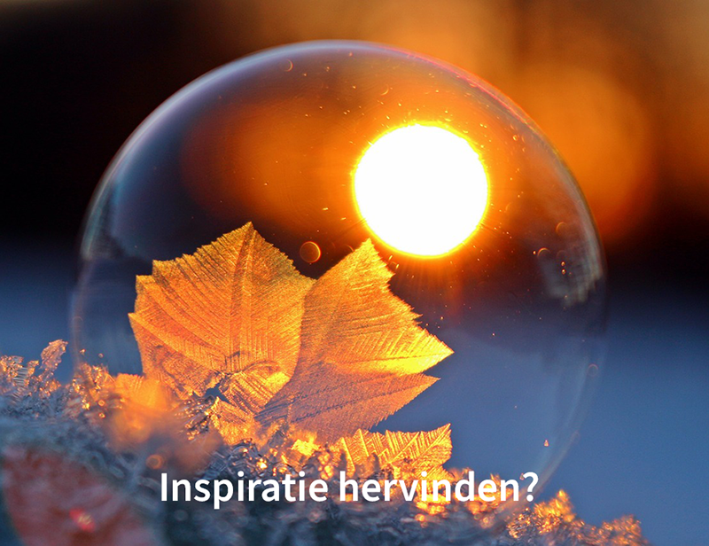 Inspiratie hervinden